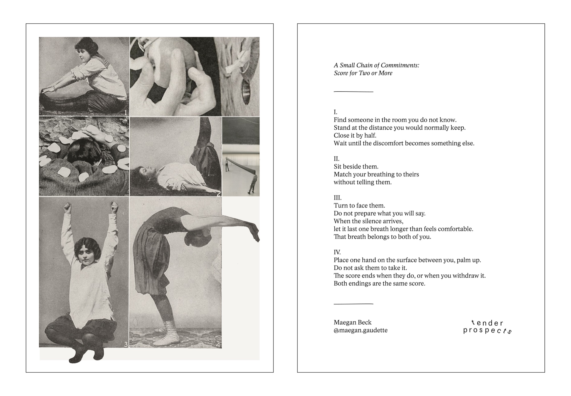 A Small Chain of Commitments — postcard 1