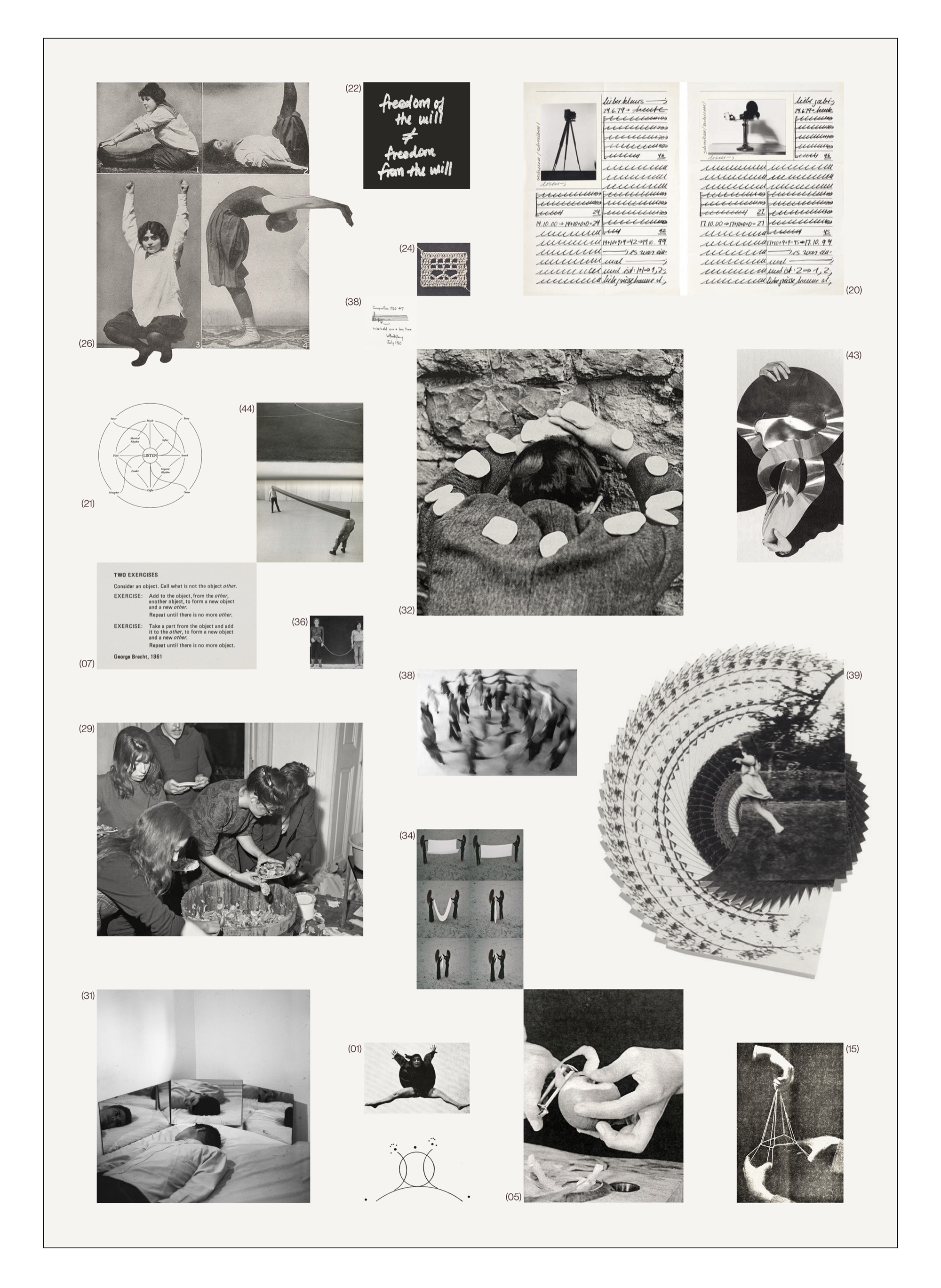 A Small Chain of Commitments — exhibition poster