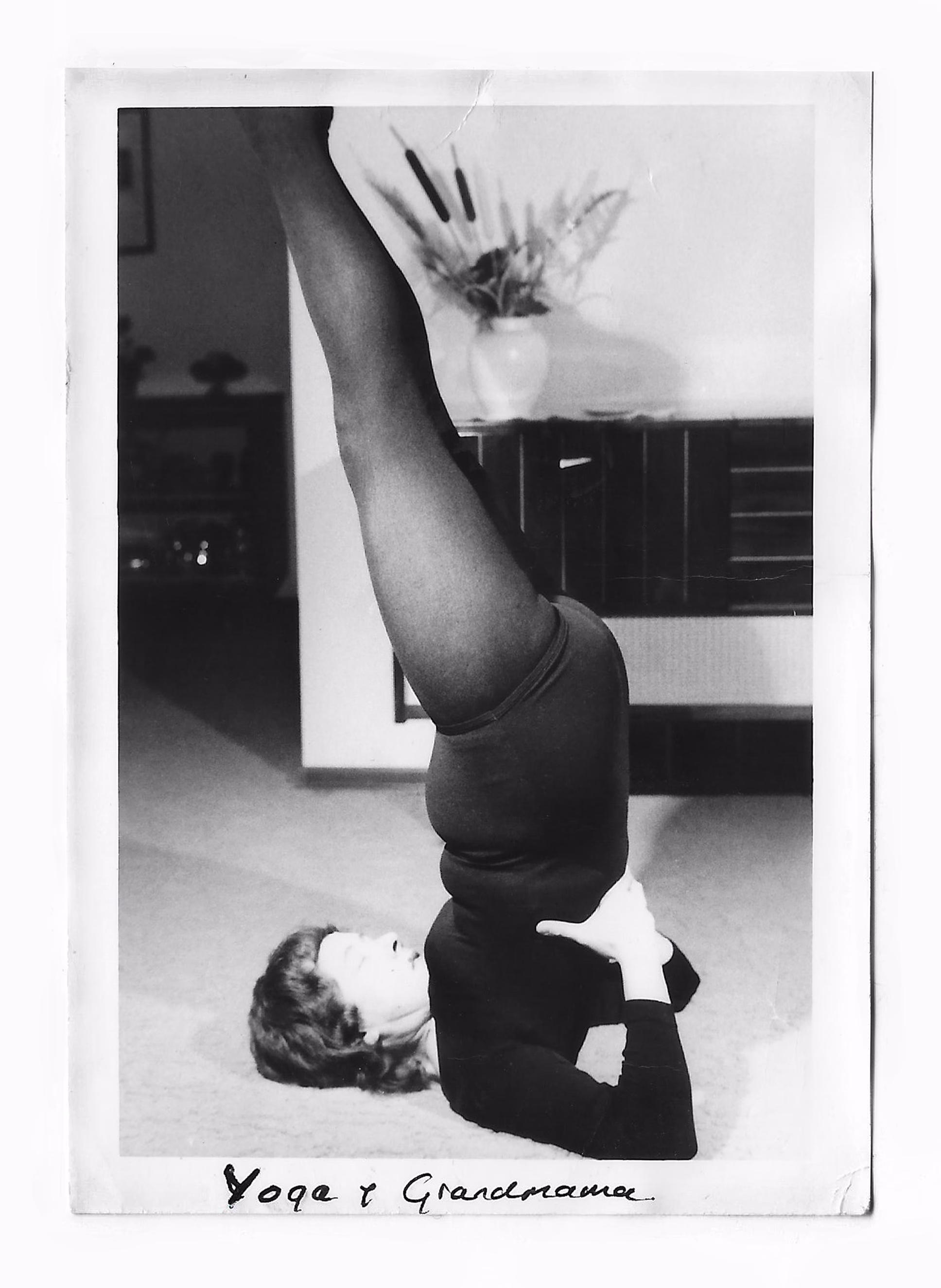 Yoga (Archival Photograph). Regina, Saskatchewan, 1980s.